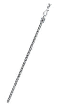 Load image into Gallery viewer, Sterling Silver Bali Foxtail Chain 3 mm Chain