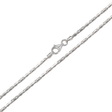 Load image into Gallery viewer, Italian Sterling Silver 18- 4.6 mm Heshe Chain