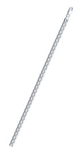 Load image into Gallery viewer, Sterling Silver Rombo 050-2.9mm Double Link Chain with Lobster Clasp
