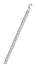 Load image into Gallery viewer, Sterling Silver Rombo 100-5.8mm Double Link Chain with Lobster Clasp