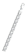 Load image into Gallery viewer, Sterling Silver Rombo 180-9.5mm Double Link Chain with Lobster Clasp