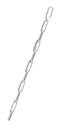 Sterling Silver 120-4.2mm Round Wire Paper Clip Italian Chain
