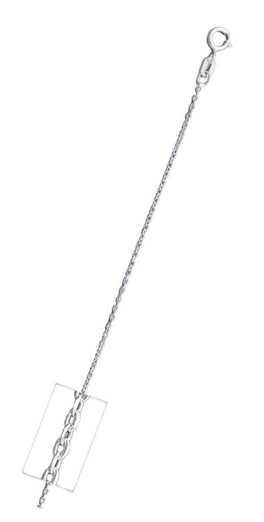 Italian Sterling Silver Cable 024-0.8MM Chain