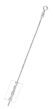Load image into Gallery viewer, Italian Sterling Silver Cable 024-0.8MM Chain