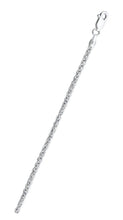 Load image into Gallery viewer, Italian Sterling Silver Wheat 060-2.5mm Chain