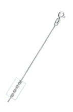 Load image into Gallery viewer, Sterling Silver Diamond Cut 020-0.9MM Cable Chain