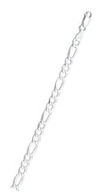 Load image into Gallery viewer, Sterling Silver Super Flat Figaro 150-5.8MM Chain