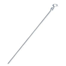 Load image into Gallery viewer, Sterling Silver Diamond Cut Box 012-0.6MM Chain, Length 18"