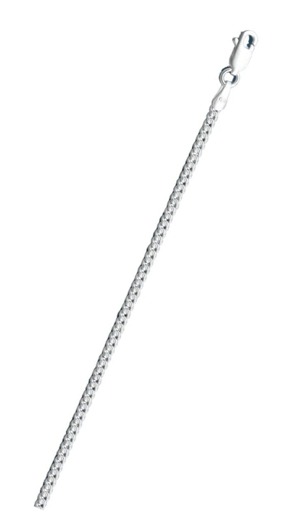 Sterling Silver Anti-Tarnish Miami Cuban Link 080-2.9mm Chain