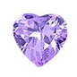 Load image into Gallery viewer, Sterling Silver Rhodium Plated 4mm Heart Color CZ Earrings