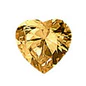 Load image into Gallery viewer, Sterling Silver Rhodium Plated 6mm Heart Color CZ Earrings