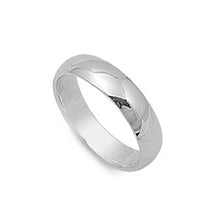 Load image into Gallery viewer, Sterling Silver High Polish 5mm Wedding Band Ring